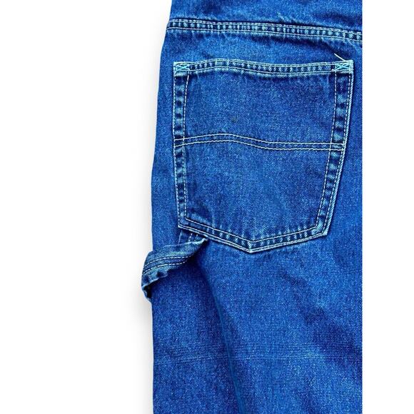 JORDIN Y2K Baggy Wide Leg Blue Carpenter Jeans Cyberpunk JNCO Style 38x32 Skater - Picture 11 of 16